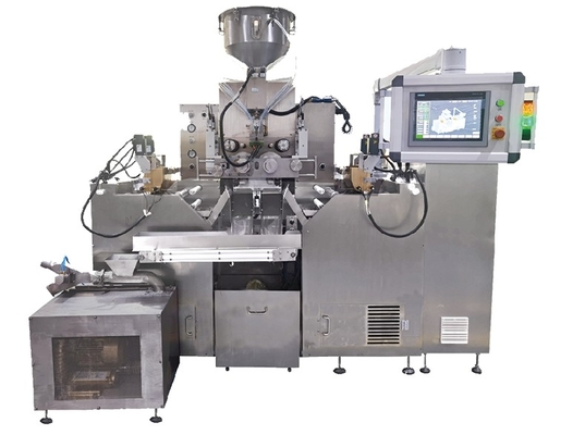 1-7rpm Yumuşak Kapsula Ekipmanı SIEMENS1510T veya Schneider PLc RGY10-15SF Servo Kontrol Yumuşak Kapsula Makinesi