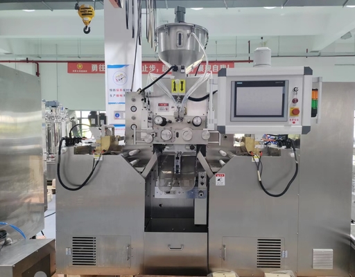 Ölçüsel Rulo Hızı 1-10rpm Özel Kapsüller İçin Yumuşak Gel Kapsül Üretim Makinesi